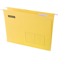 Папка подвесная стандартная А4 Officespace желтая, 310х240мм
