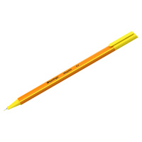 Ручка капиллярная Berlingo Rapido желтая, 0.4мм, желтый корпус