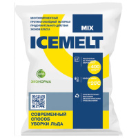 Антигололёдный реагент Icemelt Mix 25кг, до -20°С