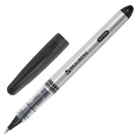 Ручка-роллер Brauberg Control черная, 0.5мм