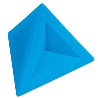 Ластик Brunnen 4.5х4.5х4см, треугольный, голубой, 29974