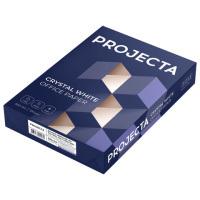 Бумага для принтера Projecta А4, 500 листов, 80г/м2, 162% CIE, марка В