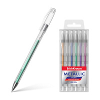 Ручка гелевая ErichKrause R-301 Metallic