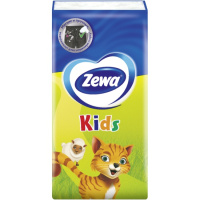 Бумажные носовые платки Zewa Kids, 3 слоя