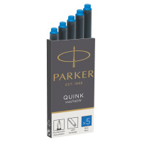 Картридж для перьевой ручки Parker Z11 синий, неводостойкий, 5шт, 1950383