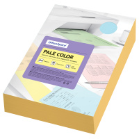 Цветная бумага для принтера Officespace Pale Color оранжевый, А4, 500 листов, 80г/м2