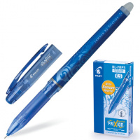 Ручка гелевая стираемая Pilot Frixion Рoint BL-FRP5 синяя, 0.5мм, с ластиком