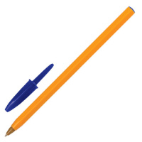 Шариковая ручка Bic Orange синяя, 0.35мм