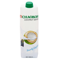 Вода питьевая Chaokoh кокосовая, без газа, 1л