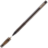 Ручка гелевая Attache Space черная, 0.5мм