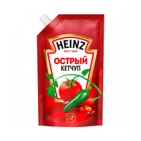 Кетчуп Heinz Острый, дой-папк, 320г