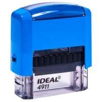 Оснастка для прямоугольной печати Trodat Ideal 38х14мм, синяя, 4911