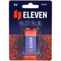 Батарейка Eleven MN1604, алкалиновая, 1шт/уп