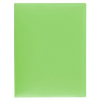 Пластиковая папка с зажимом Erich Krause Neon зеленая, 20 карманов, А4, 34751/51925