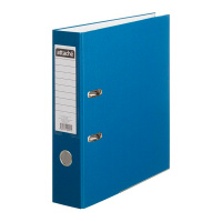 Папка-регистратор А4 Attache синяя, 75мм, с металлическим уголком