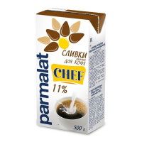 Сливки Parmalat 11%, 500г, стерилизованные
