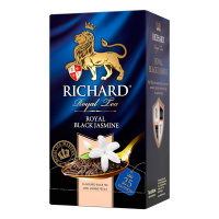 Чай Richard Royal Black Jasmine (Роял Блэк Жасмин), черный, 25 пакетиков