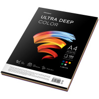 Бумага цветная OfficeSpace 'Ultra Deep Color', A4, 80 г/м?, 100л., (5 цветов)