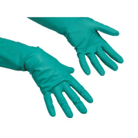 Перчатки резиновые Vileda Professional зеленые универсальные, L, 100802