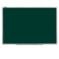Меловая доска Brauberg 90х120см, зеленая, лаковая, магнитная, алюминиевая рама