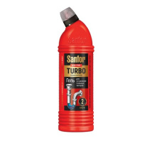 Средство для прочистки труб Sanfor Turbo 750г