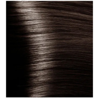 Краска для волос Kapous Hyaluronic HY 5.575, светлый коричневый пралине, 100 мл