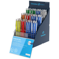 Ручка шариковая автоматическая Schneider 'K20 Icy Colours' синяя, 1,0мм, корпус ассорти, дисплей