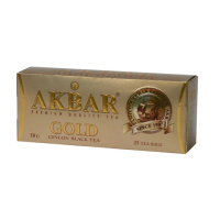 Чай Akbar Gold черный, 25 пакетиков