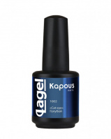 Гель-лак для ногтей Kapous Lagel Cat eye голубой, 15мл, 1002