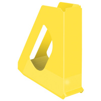 Накопитель вертикальный для бумаг Esselte Europost Vivida А4, 72мм, желтый, 623936