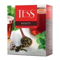 Чай Tess Minty (Минти), черный, 100 пакетиков