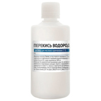 Дезинфицирующее средство Самарамедпром Перекись водорода 3%, 100 мл, пластиковый флакон