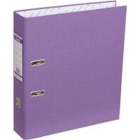 Папка-регистратор А4 Bantex Economy Plus фиолетовая, 80мм, 1446