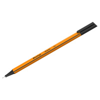 Ручка капиллярная Berlingo Rapido черная, 0.4мм, желтый корпус