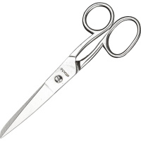 Канцелярские ножницы Attache Metal 15.5см, цельнометаллические, ассиметричные ручки