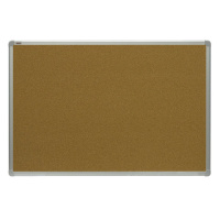 Доска пробковая 2x3 Office 90x120см, коричневая, алюминиевая рамка