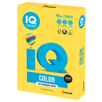 Цветная бумага для принтера Iq Color intensive канареечно-желтая, А4, 250 листов, 160г/м2, CY39