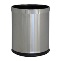 Корзина для мусора Merida Optimum 10л, матовый металлик, KSM103