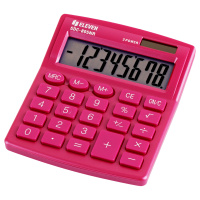 Калькулятор настольный Eleven SDC-805NR-PK розовый, 8 разрядов