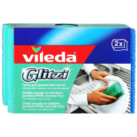Губка для мытья посуды Vileda Professional Glitzi, 2шт