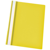 Скоросшиватель пластиковый Esselte желтый, А4, 28318