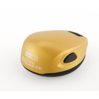 Оснастка карманная круглая Colop Stamp Mouse R40 d=40мм, золотистая