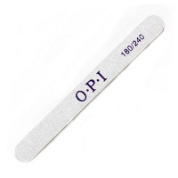 Пилка для ногтей Opi овальная 180/240, на пластиковой основе